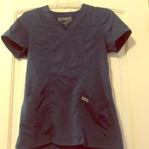 Greys Anatomy by Barco XS Scrub Top